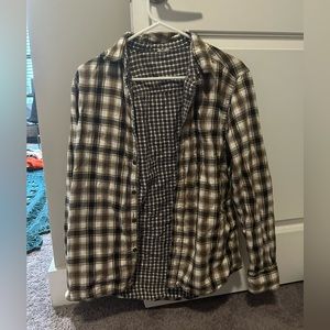 Earthbound Reversible Flannel, Size Medium